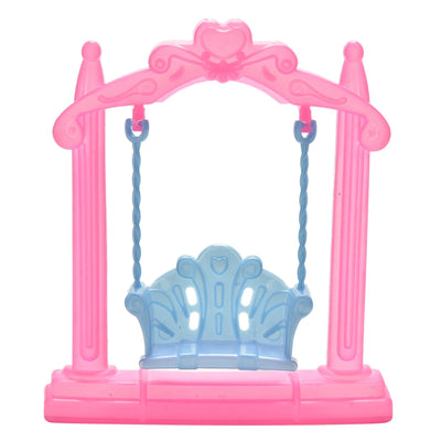 Girl Play House Doll Amusement Park For Doll Slide Amusement Park Slide Swing Accessories Doll Swing Toy Accessories