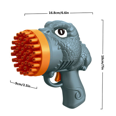 Battery Operated Bubbles Light Machine Nail Guns Toys- Super Toy Mart