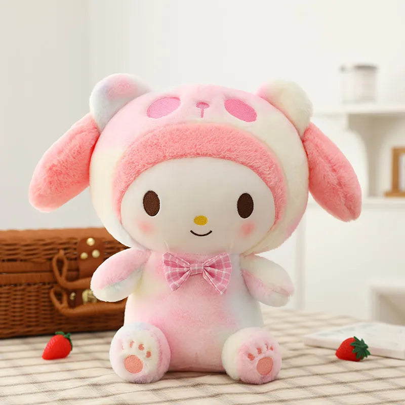 30/25cm Sanrio Anime Toys Kawaii Kuromi My melody Cinnamorol Plush Soft Stuffed Sanriod Animals Doll Plushie Children's Gift