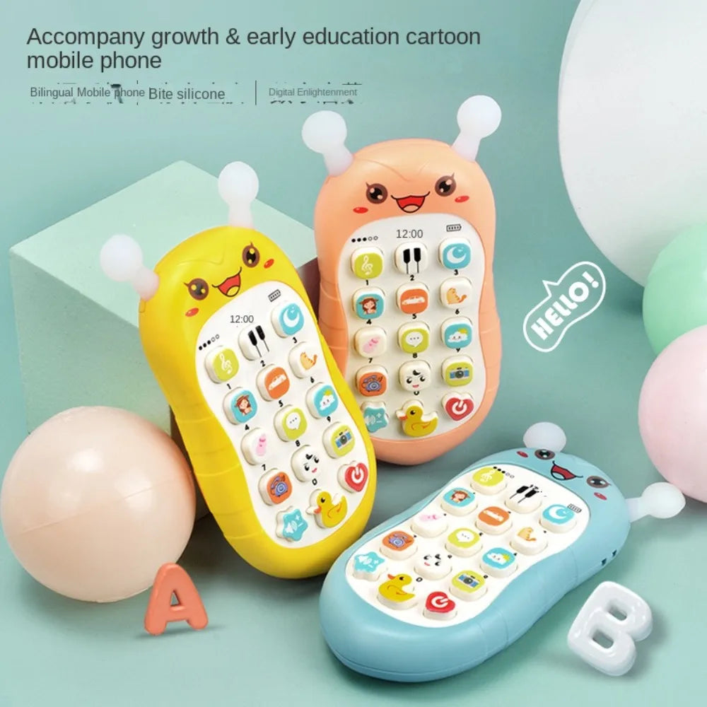 Mobile Phone for Kids Phone Small Phone Toy Musical -Supertoymart