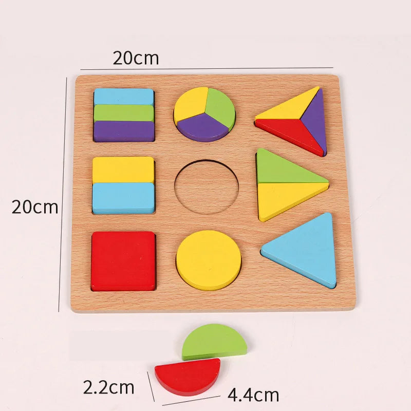 Jigsaw Number Matching Educational Learning Toys - Super Toy Mart