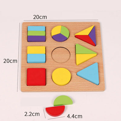 Jigsaw Number Matching Educational Learning Toys - Super Toy Mart