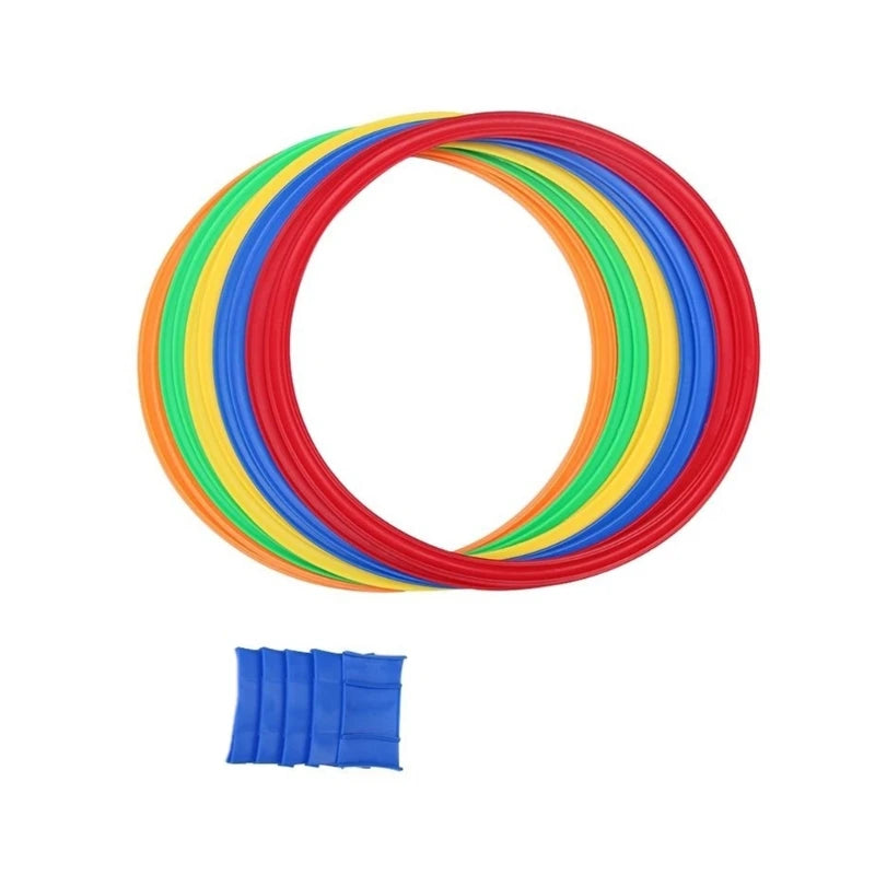 Children Jumping Hoop Indoor Physical Sport Game Toy Parent-Children Party Fitness Exercise Toy Outdoor Jumping Rings To P31B