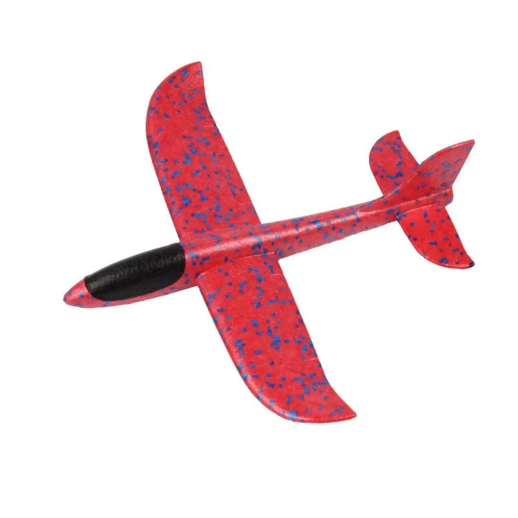 Flying Toy Foam Glider Airplane Mini Throwing Plane 