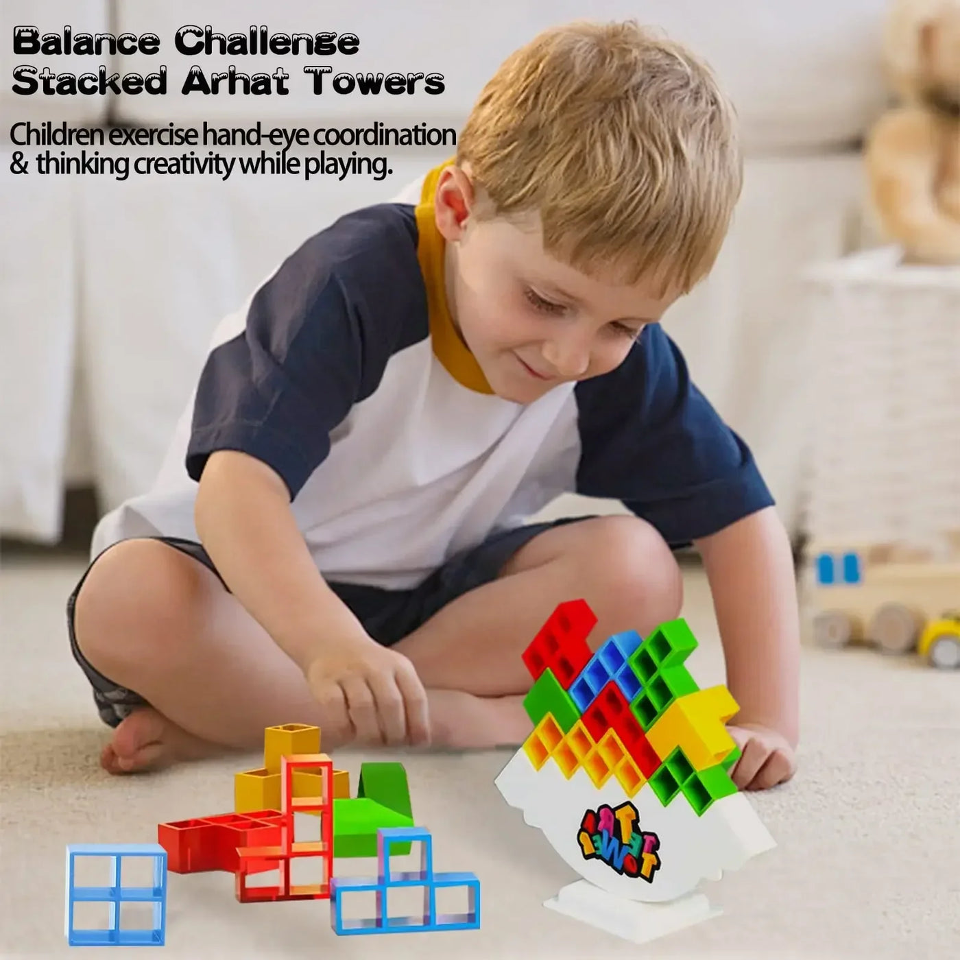 Building Blocks Puzzles For Children's Toys- Super Toy Mart