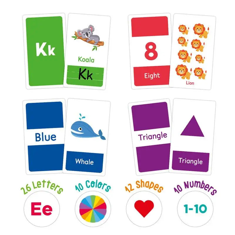 Alphabet Number Slide Flashcard Games - Super Toy Mart