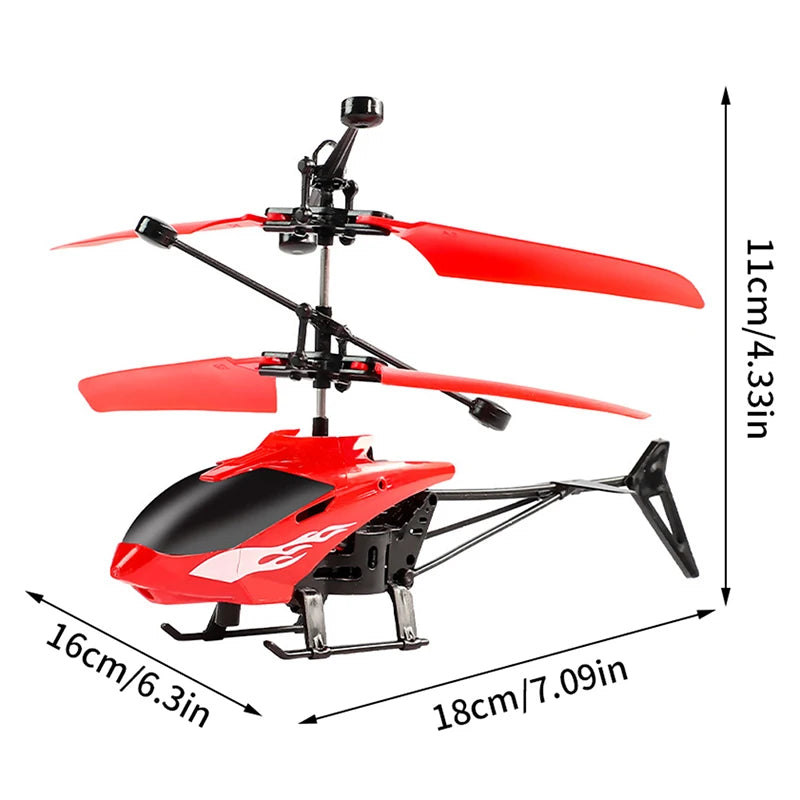 Hot sale 1PC Suspension RC Helicopter Drop-resistant Induction Suspension Aircraft Toys Kids Toy Gift for Kid