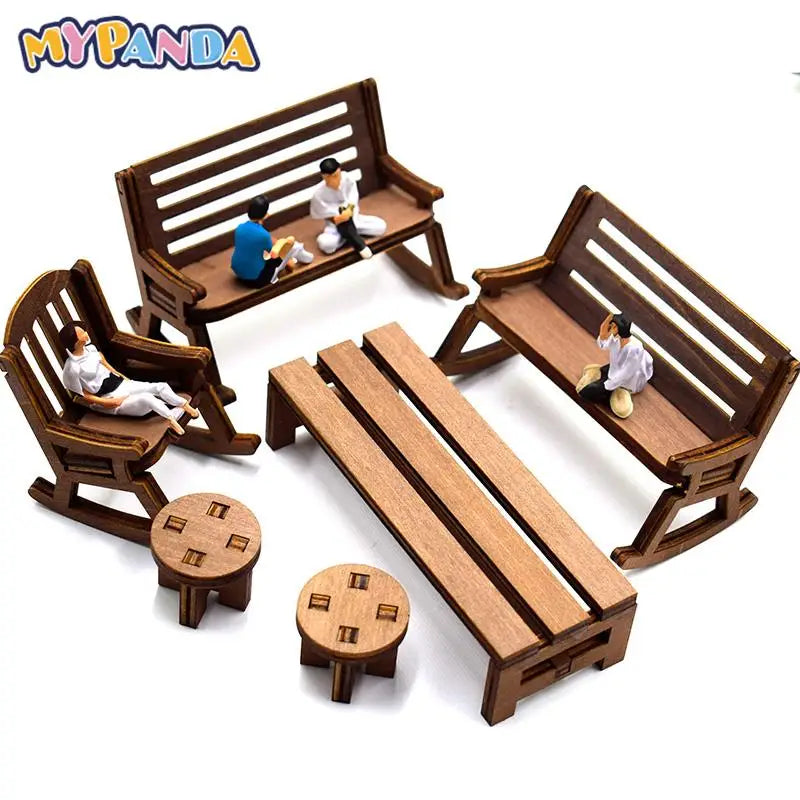 Rocking Chairs & Mini Benches & Chairs & Tables - Supertoymart