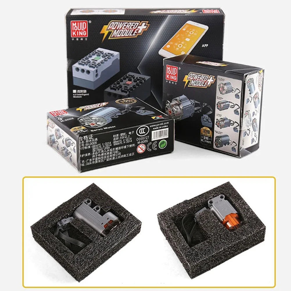 Remote Control Lithium Motor MOC Technology Machinery-Supertoymart