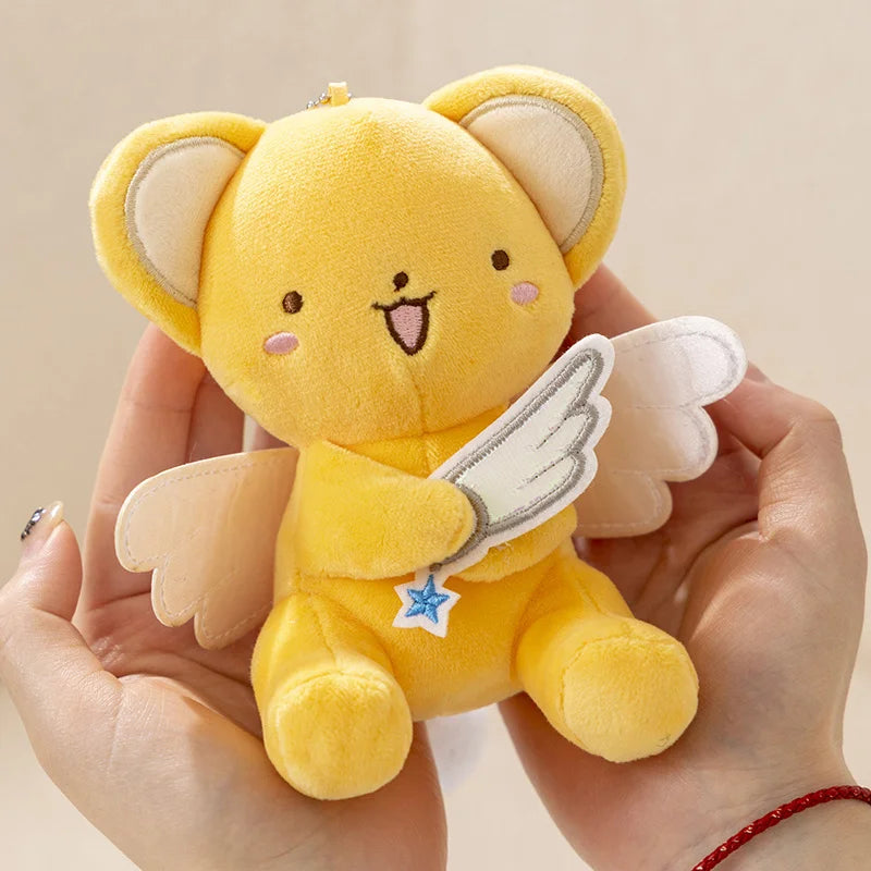 7cm/13cm Mini Cartoon Cardcaptor Sakura Kero Plush Toys Pendant Anime Card Captor Doll Cute Key Chain Soft Stuffed Toy Kids Gift