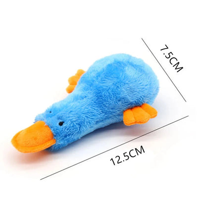 Cute Cat Toys Funny Interactive Plush Duck Cat Toy Mini Teeth Grinding Catnip Toys Kitten Chewing Toy Pets Accessories