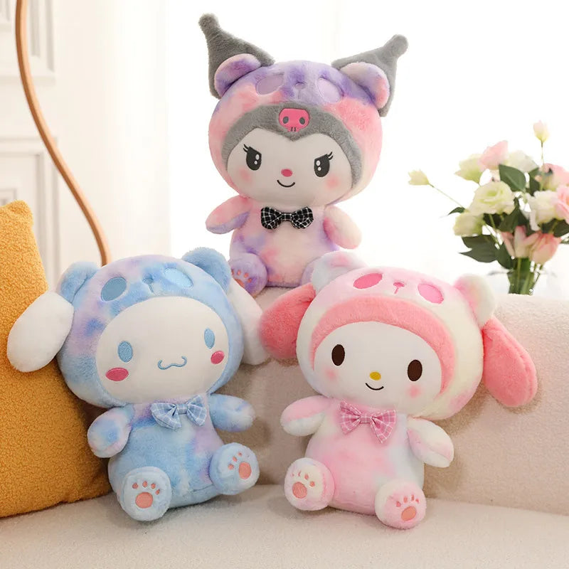 30/25cm Sanrio Anime Toys Kawaii Kuromi My melody Cinnamorol Plush Soft Stuffed Sanriod Animals Doll Plushie Children's Gift