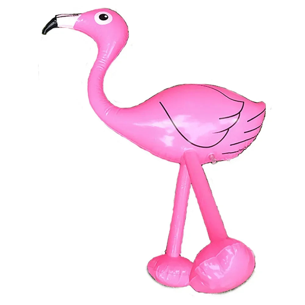 Inflatable Flamingo Inflatable Swimming Pool Float Toy Garden Pool Party  Decor Hawaiian Event Party Supplies Toys for Children