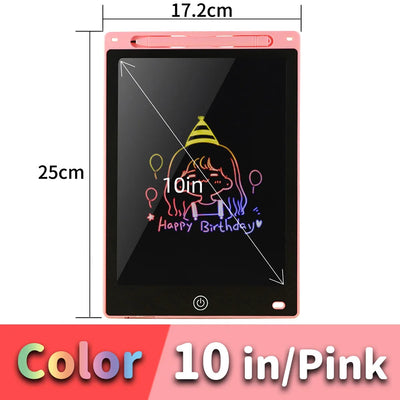 Lcd Color Writing Board Writing Tablet For Kids -Supertoymart