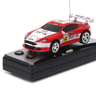 6 Colors Hot Sales Mini RC Car Coke Can Radio Remote Control Micro Racing Car 4 Frequencies Toy For Children