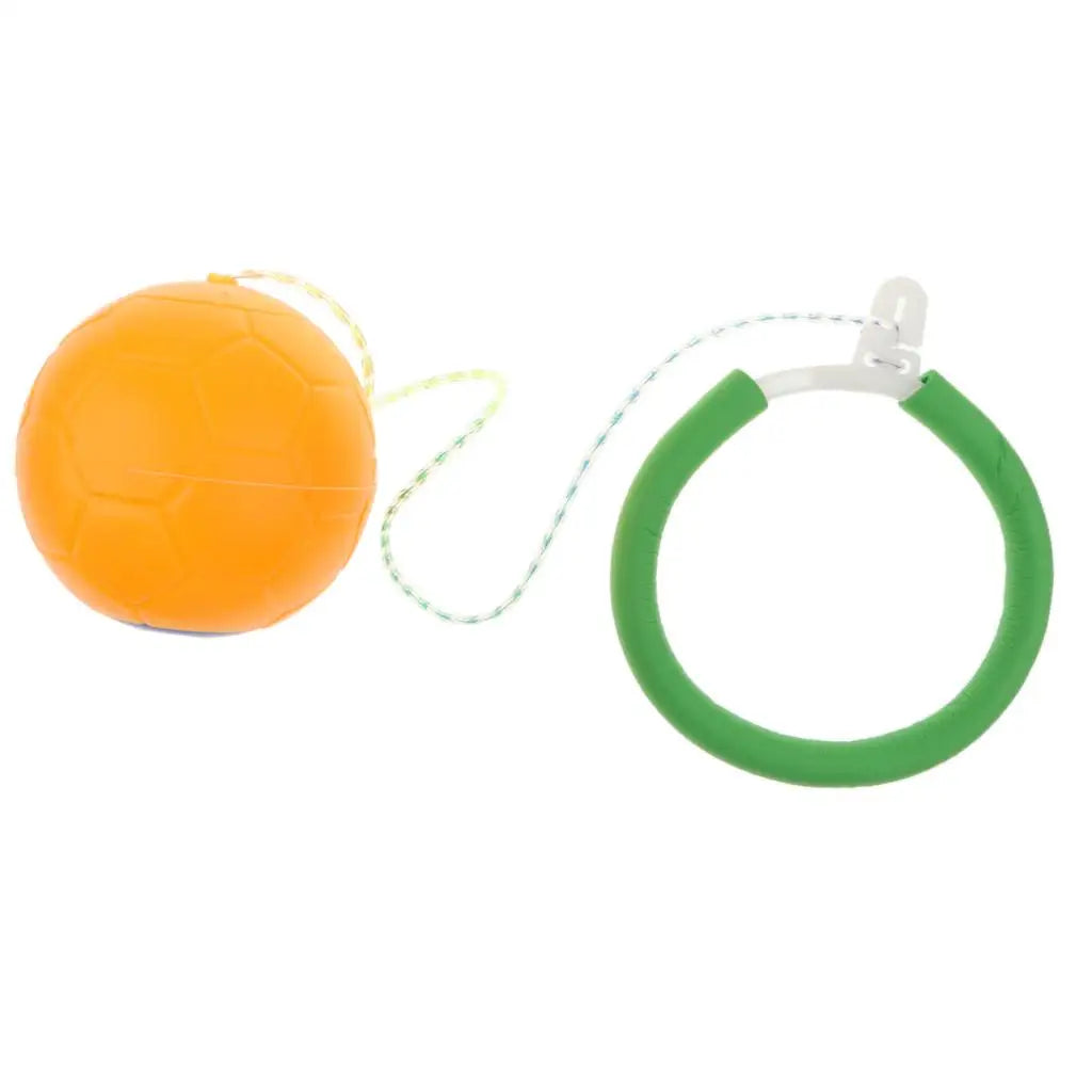 Kids Plastic Ring Ankle Skip Ball Swinging Toy Outdoor Sports Fitness Game Toy