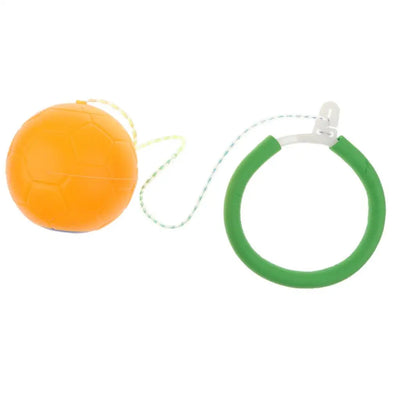 Kids Plastic Ring Ankle Skip Ball Swinging Toy Outdoor Sports Fitness Game Toy