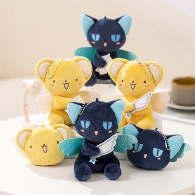 7cm/13cm Mini Cartoon Cardcaptor Sakura Kero Plush Toys Pendant Anime Card Captor Doll Cute Key Chain Soft Stuffed Toy Kids Gift