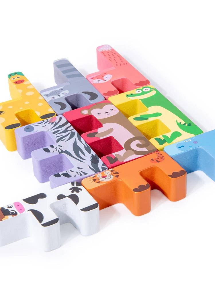 Building Blocks Number Puzzles Toys- Supertoymart