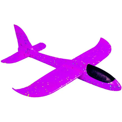 Flying Toy Foam Glider Airplane Mini Throwing Plane 