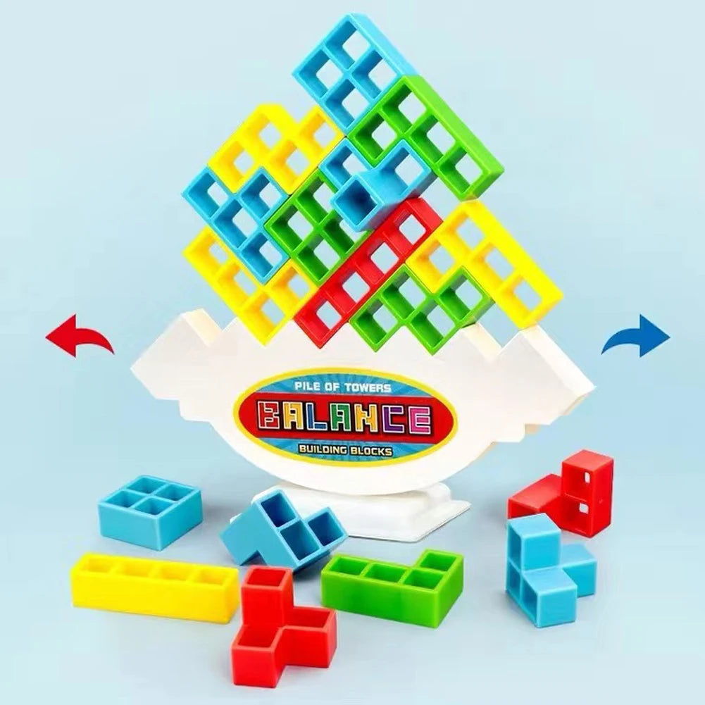 Tetra Tower Balance Beam Games Toys- Super Toy Mart