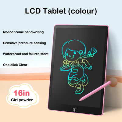 Lcd Color Writing Board Writing Tablet For Kids -Supertoymart