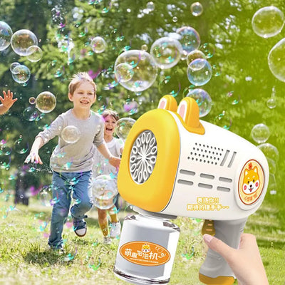 Bubble Shooting Machine Guns Music Toys- Super Toy Mart