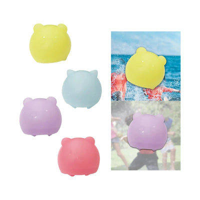 Water Balloon Summer Toy Beach Activity Outdoor Water Game Silicone Bath Toy Water Game for Summer Girls Backyard Pool Beach